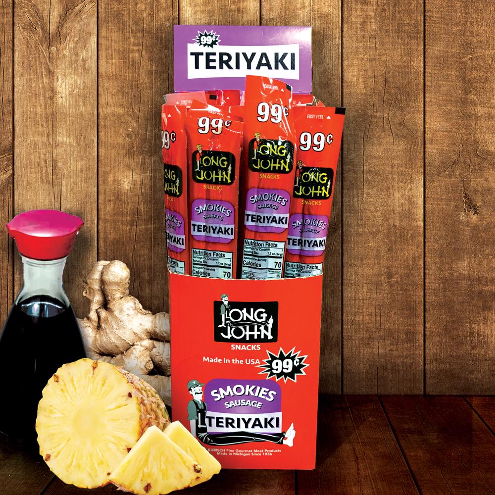 Teriyaki 24 Count Premier Snacks Distributors   TeriyakiSmokies 